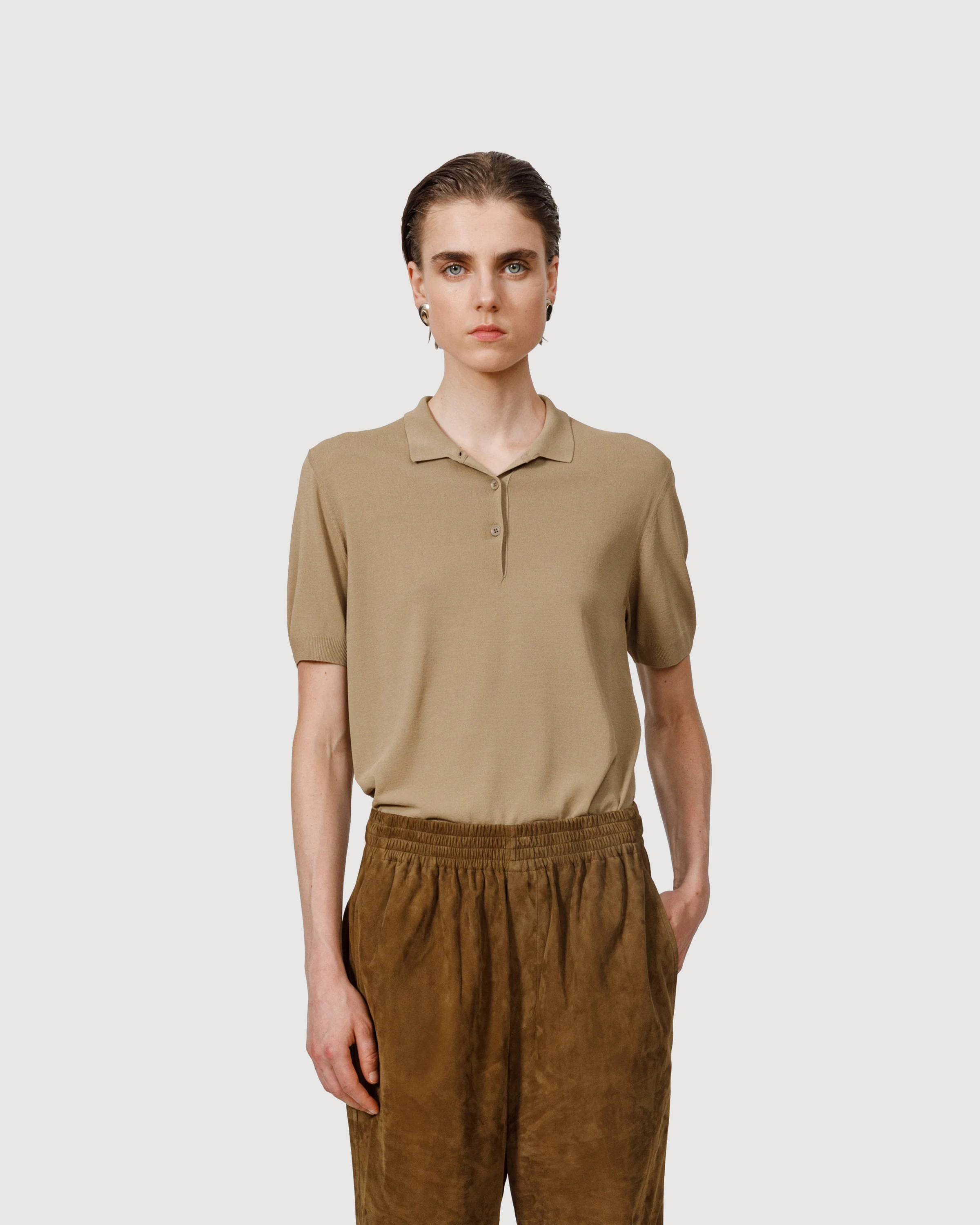 Short-sleeve polo